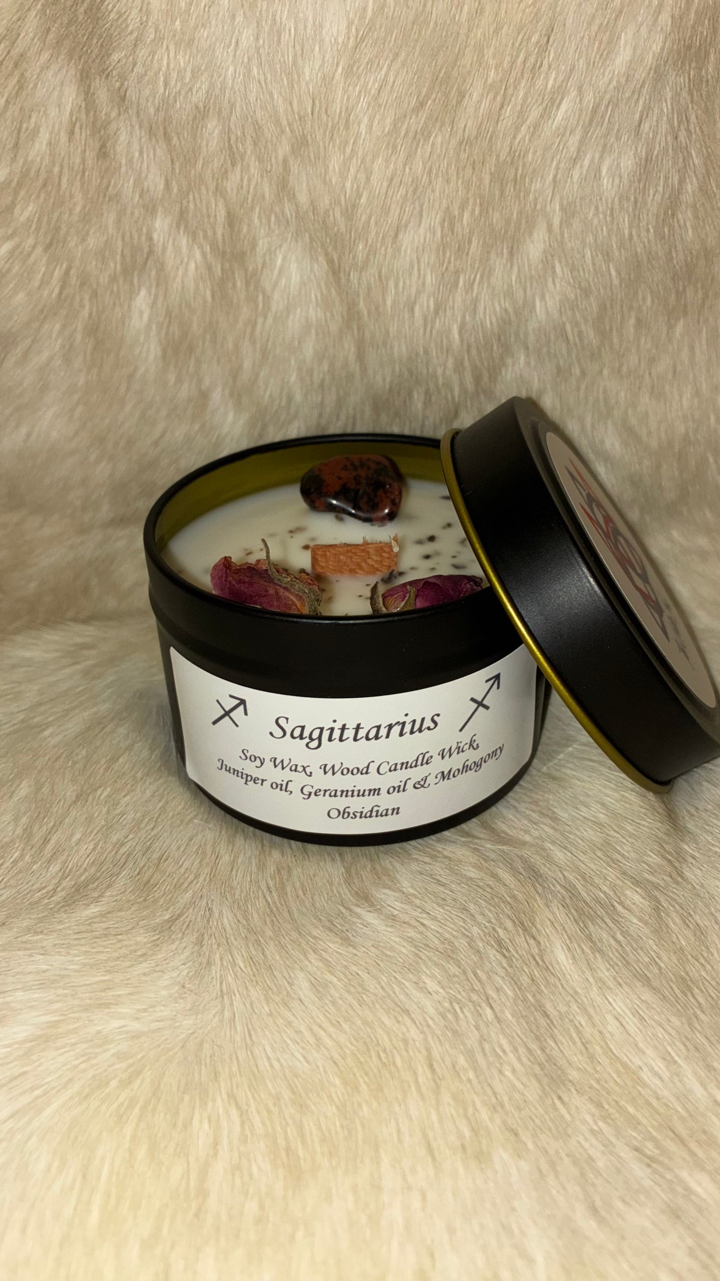 Zodiac Candles 4oz Fire Signs