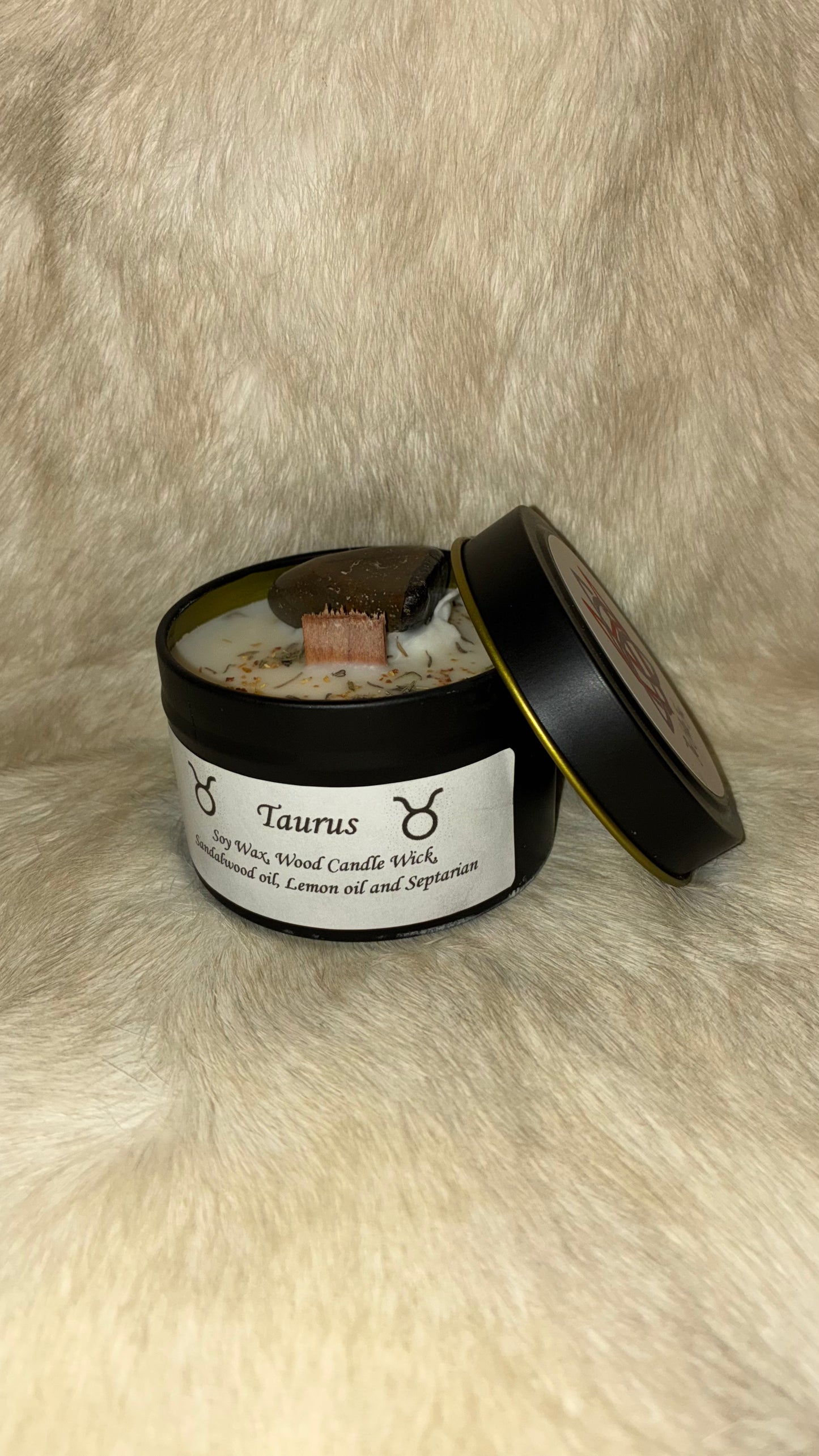 Zodiac candles 4oz Earth Signs