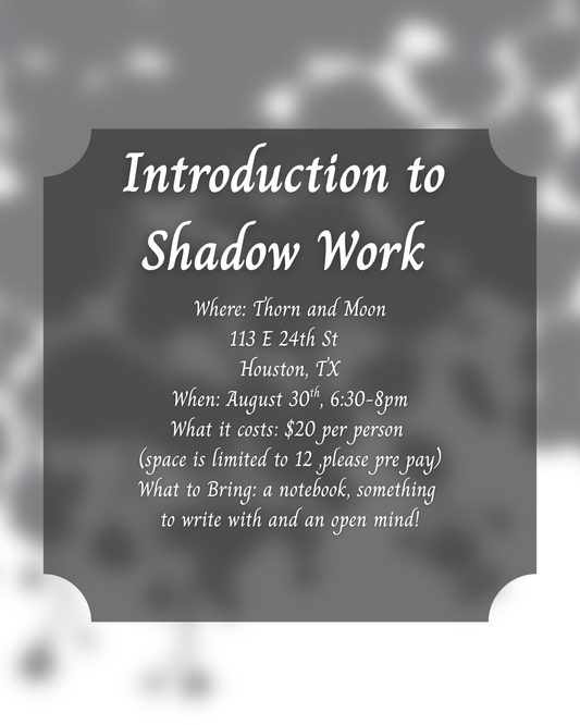 Introduction to Shadow Work Class
